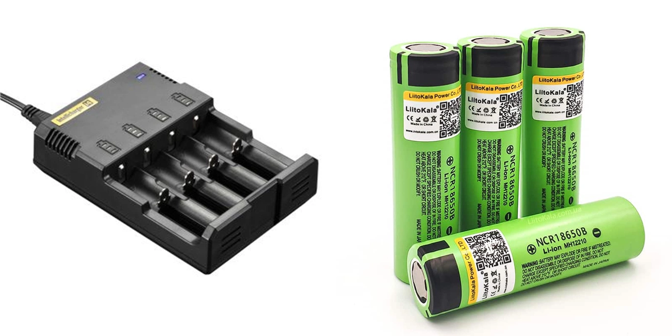 Зарядка знімних акумуляторів (для под-модів)