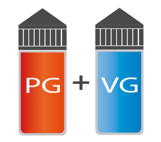 Пропіленгліколь (PG) і рослинний гліцерин (VG)