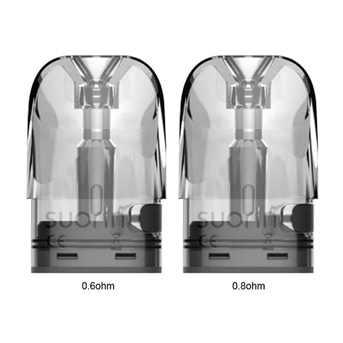 Чим відрізняється картридж 0.6 від 0.8? Який кращий?