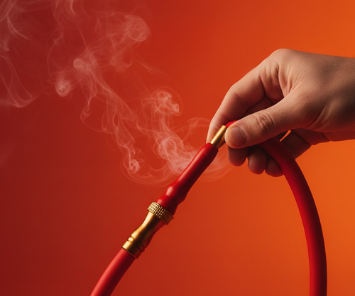 Як правильно вставляти мундштук у кальян?