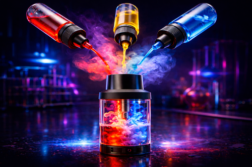 Чи можна змішувати різні смаки рідин в одному картриджі?