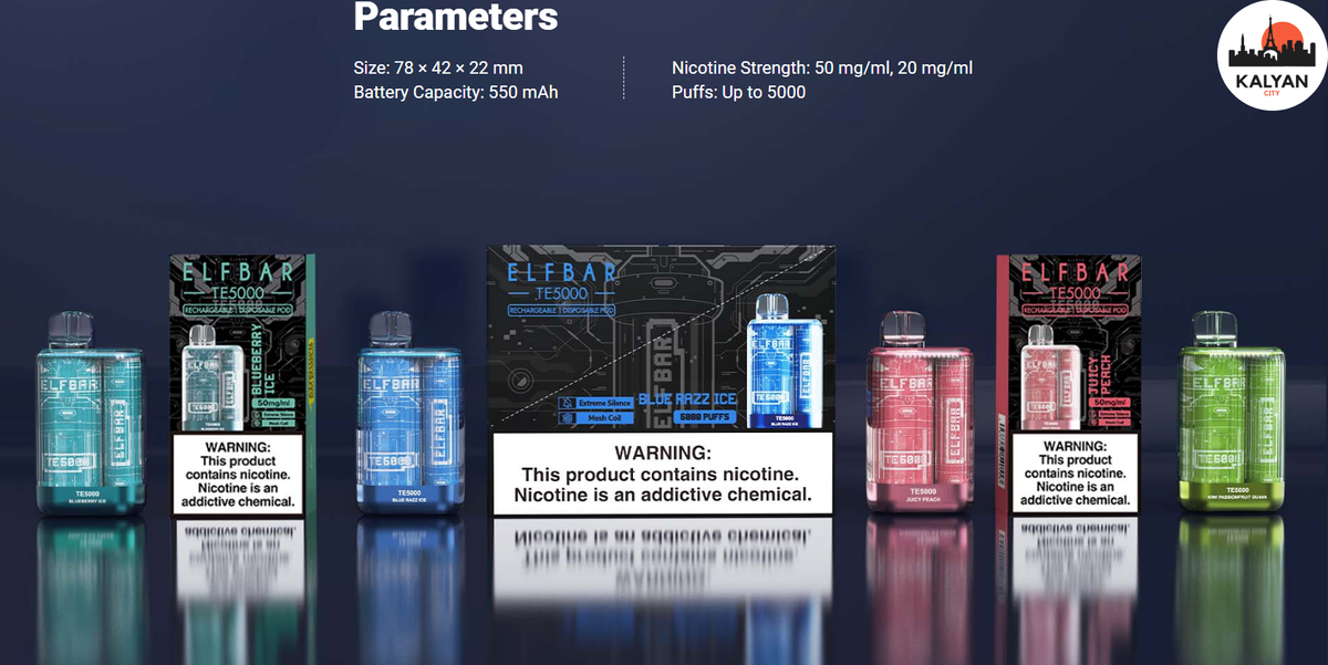 Ельф Бар ТЕ 5000