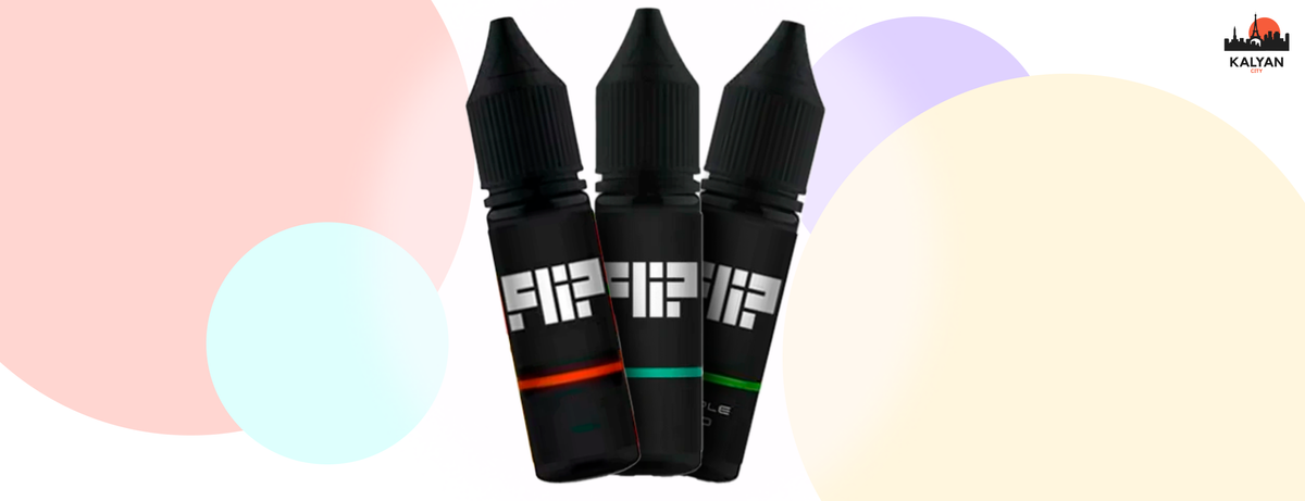 Дизайн рідини Flip на сольовому нікотині