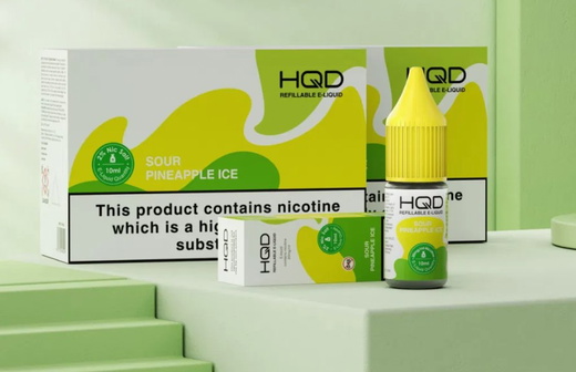 Рідина HQD Refilllable E-Liquid 10 мл Salt (Набір)