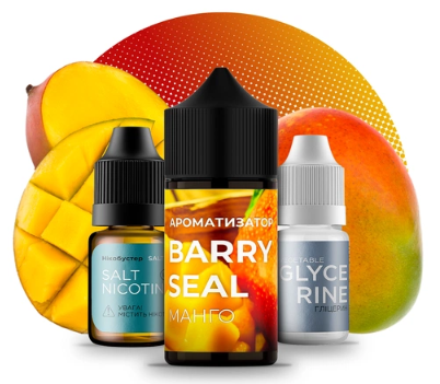 Жидкость Barry Seal 30 мл Salt (Набор)