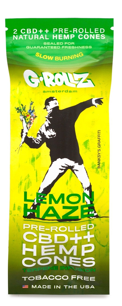 Бланти G-Rollz Pre-rolled CBD++ Hemp Cones 2 шт