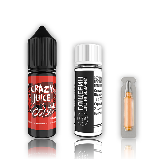 Рідина Crazy Juice 15 мл Salt (Набір)