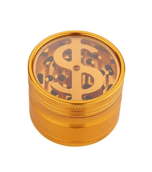 Гріндер Champ High Leaf Skull Dollar Alu