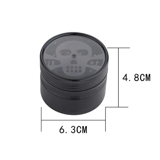 Гріндер Champ High Leaf Skull Dollar Alu