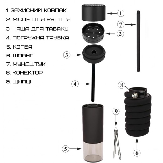 Кальян Hornet Tube