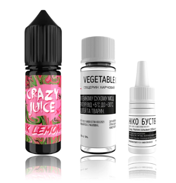 Рідина Crazy Juice HYBRID 15 мл Salt (Набір)