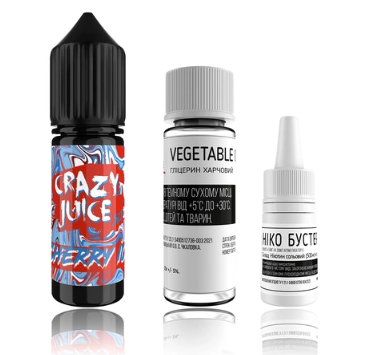 Рідина Crazy Juice HYBRID 15 мл Salt (Набір)