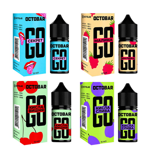 Рідина Octobar Go 30 мл Salt (Набір)