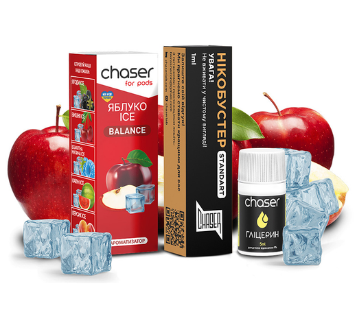 Рідина Chaser For Pods Ice 10 мл Salt (Набір)