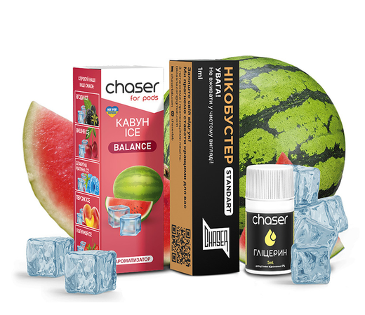 Рідина Chaser For Pods Ice 10 мл Salt (Набір)