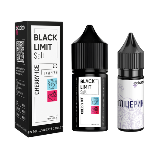 Рідина Octobar Black Limit 15 мл Salt (Набір)