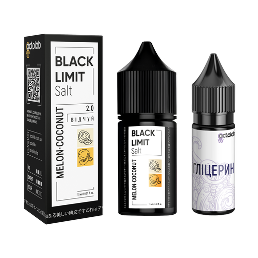 Рідина Octobar Black Limit 15 мл Salt (Набір)
