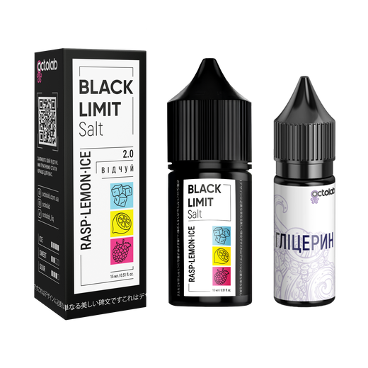 Рідина Octobar Black Limit 15 мл Salt (Набір)