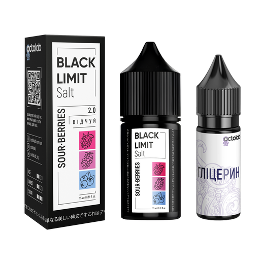 Рідина Octobar Black Limit 15 мл Salt (Набір)