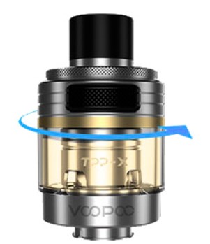 Пустой картридж VooPoo TPP X (Drag X, S, X PRO, S PRO, Argus PRO, GT) 5.5 мл