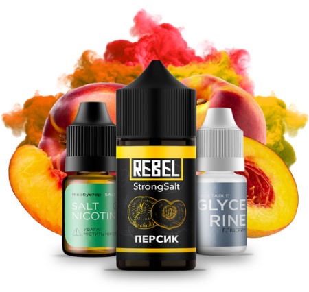 Жидкость Rebel Strong 30 мл Salt (Набор)