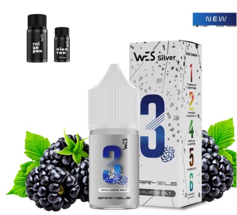 Рідина WES Silver 30 мл Salt (Набір)