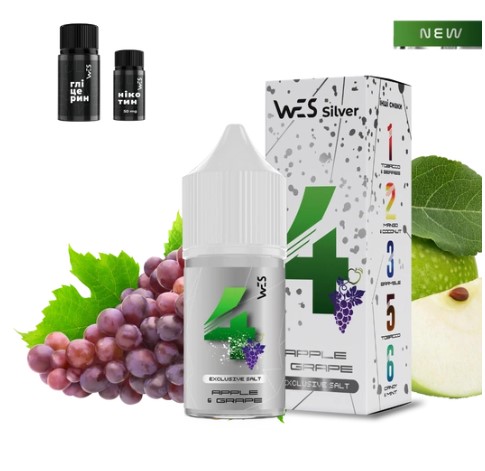 Рідина WES Silver 30 мл Salt (Набір)
