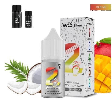 Рідина WES Silver 30 мл Salt (Набір)