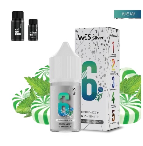 Рідина WES Silver 30 мл Salt (Набір)