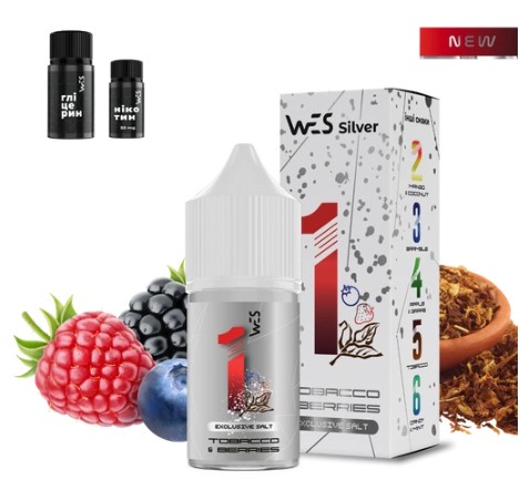Рідина WES Silver 30 мл Salt (Набір)