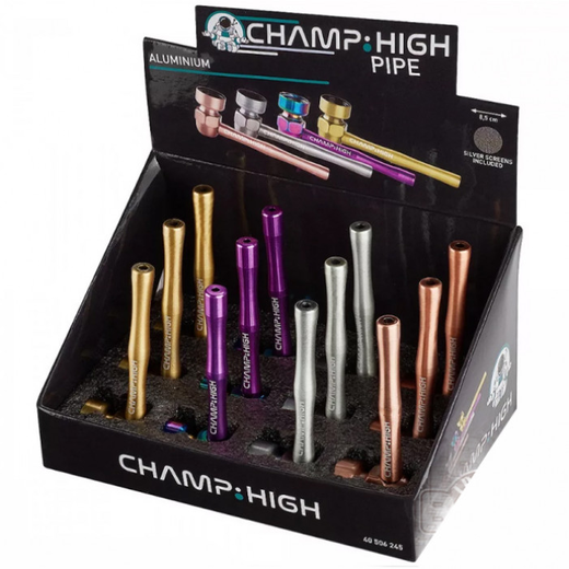 Трубка металлическая Champ High Mini Alu Pipe