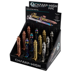 Трубка металева Champ High Skeleton Metal Pipe