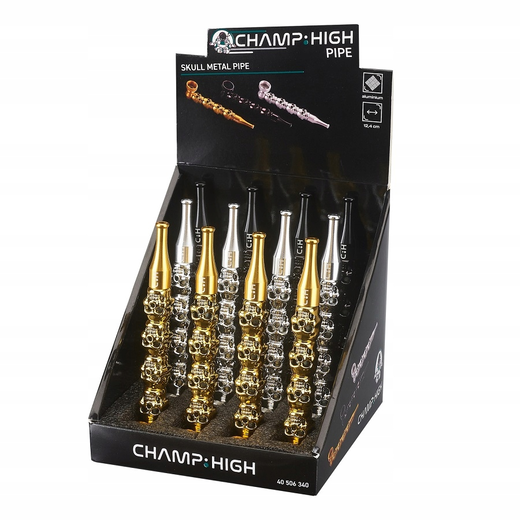 Трубка металлическая Champ High Skull Metal Pipe