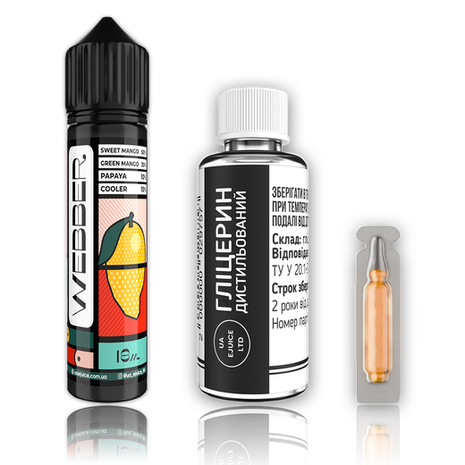 Рідина Webber 60 мл ORG (Набір)