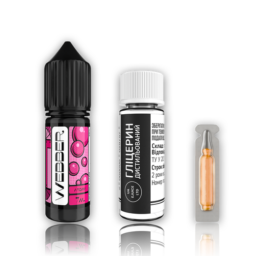 Рідина Webber 15 мл Salt (Набір)