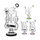 Бонг скляний Mania Recycler