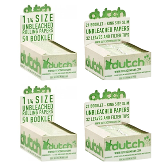 Папір для самокруток Dutch Rolling Papers + Tips