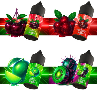 WES AI Neon 30 мл Salt (Набір)