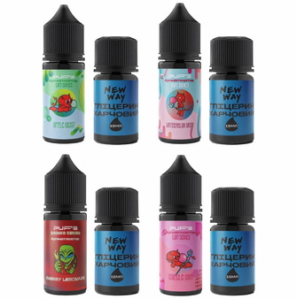 New Way PUFS 30 мл Salt (Набір)