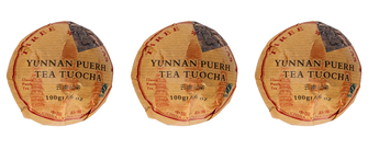 Шу Пуер Цзин Лун Три Пагоди 2020р