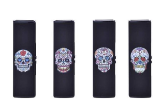 Запальничка Champ USB Lighters Black Skull