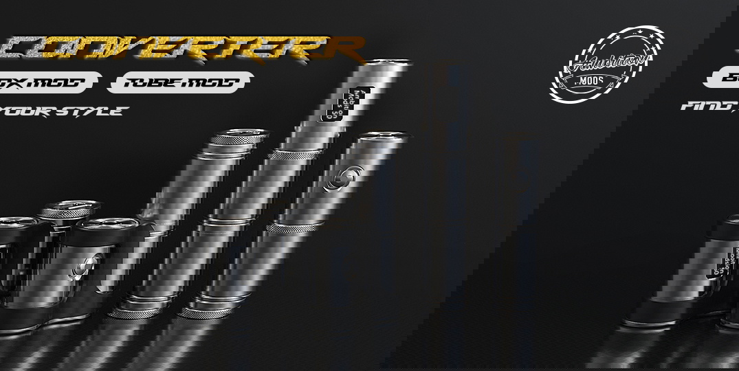 Ambition Mods Converter 50W SBS Box Mod Tube Mod Set