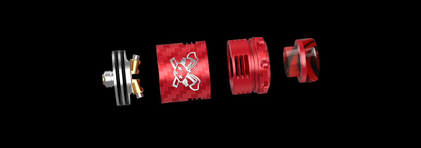 Комплектація HellVape Dead Rabbit 3 RDA