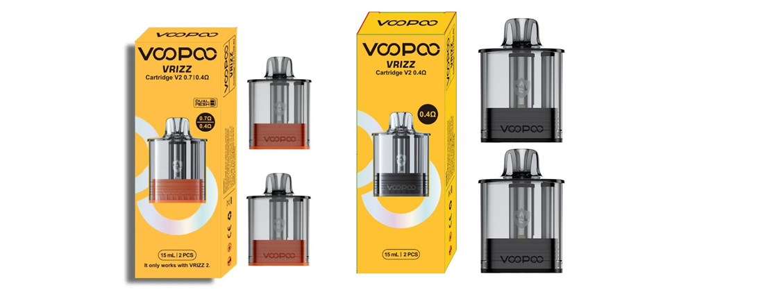 Різновиди картриджів Vrizz V2