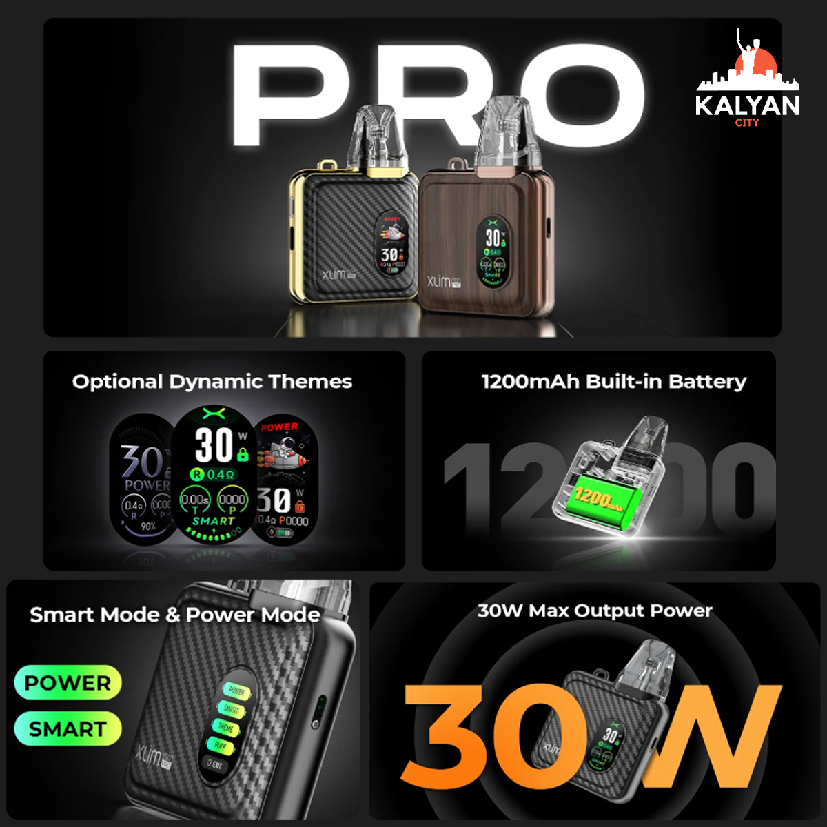 Режими роботи Oxva Xlim SQ Pro