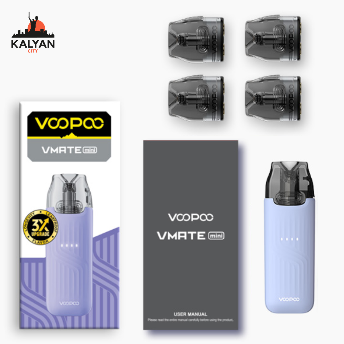 Комплектація VMATE Mini (4 Cartridge)