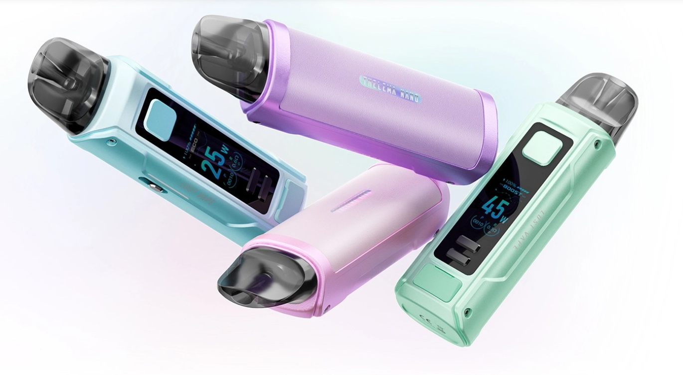 Доступні кольори под-системи Lost Vape Thelema Nanoe