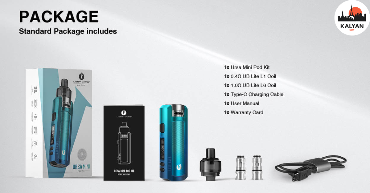 POD-система Lost Vape Ursa Mini Комплектація