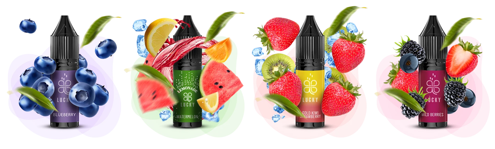 Toп смаків рідини Lucky 15 мл