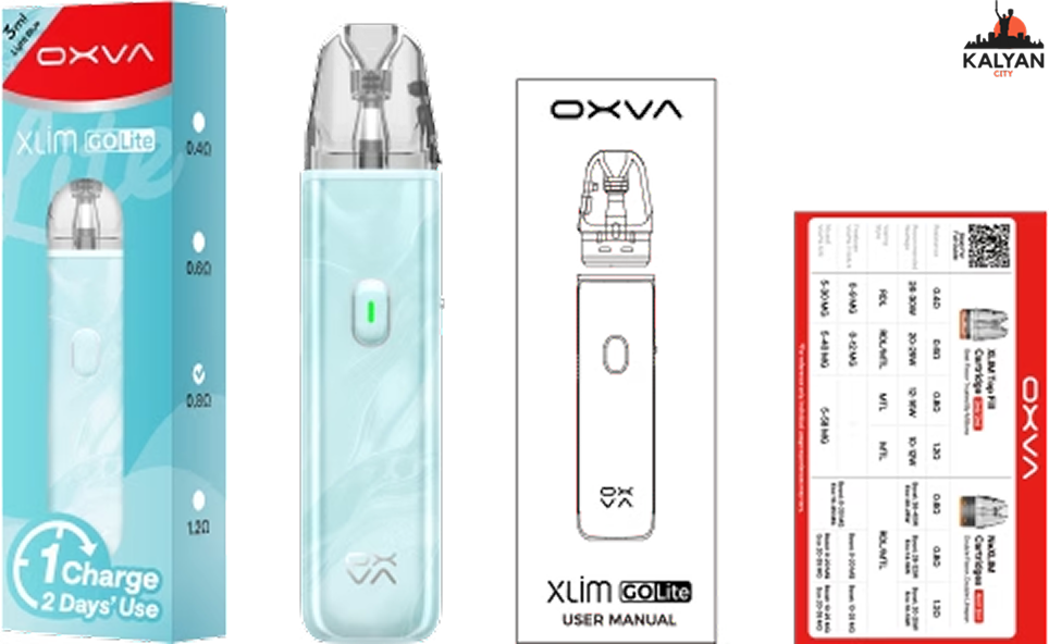 Комплектація Oxva Xlim Go Lite